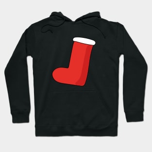 Red Christmas Sock Hoodie